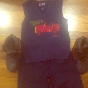 Vintage Chaps children’s vest